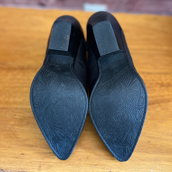 Zodiac Black Leather Short Booties – Women’s Size 6M - Picture 4 of 5